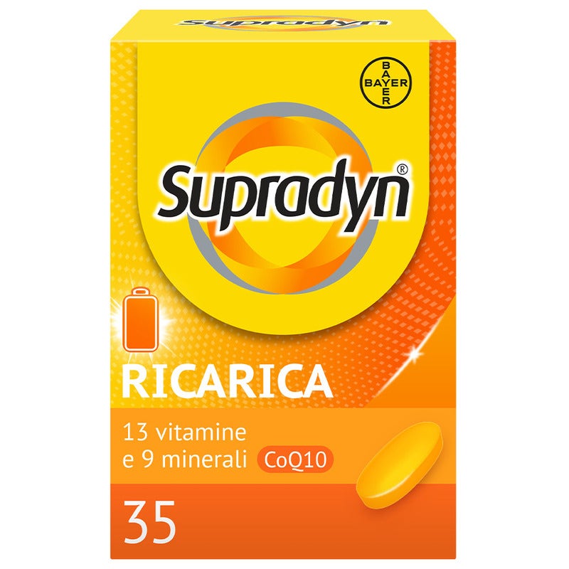 Supradyn Ricarica Integratore Vitamine e Sali Minerali 35 Compresse Rivestite-18