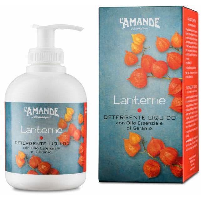 L'Amande Lanterne Líquido Limpiador de Manos Con Aceites Esenciales de Geranio 300ml-1