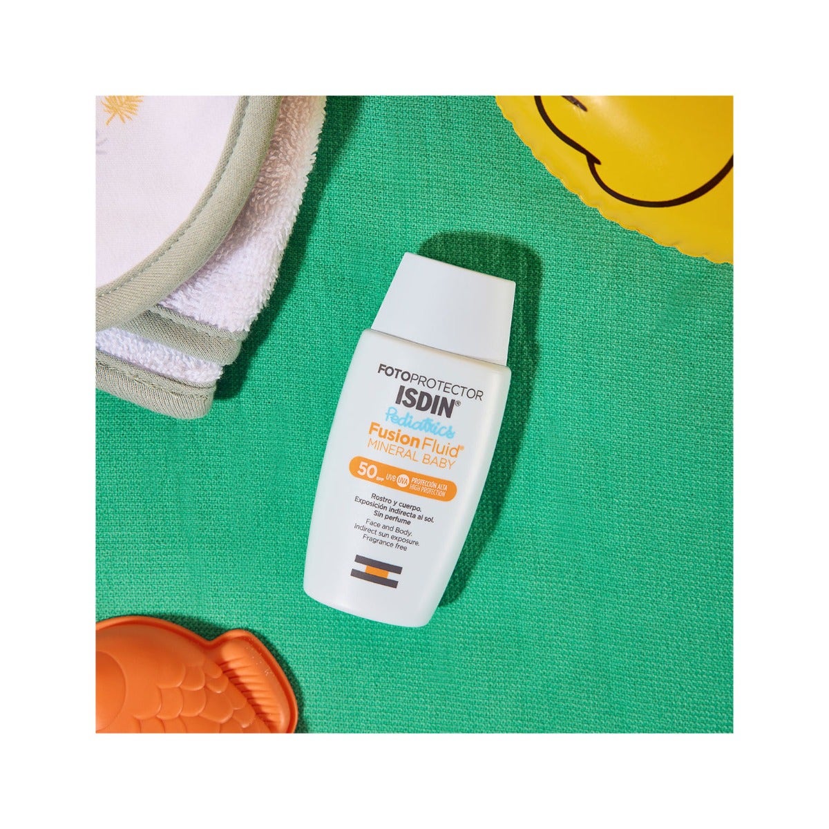 Isdin Fotoprotector Fusión Fluido Mineral Bebé Pediatría SPF50 50ml-11
