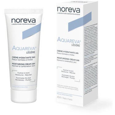 Noreva Aquareva Crema Hidratante Ligera 24h 40ml-2
