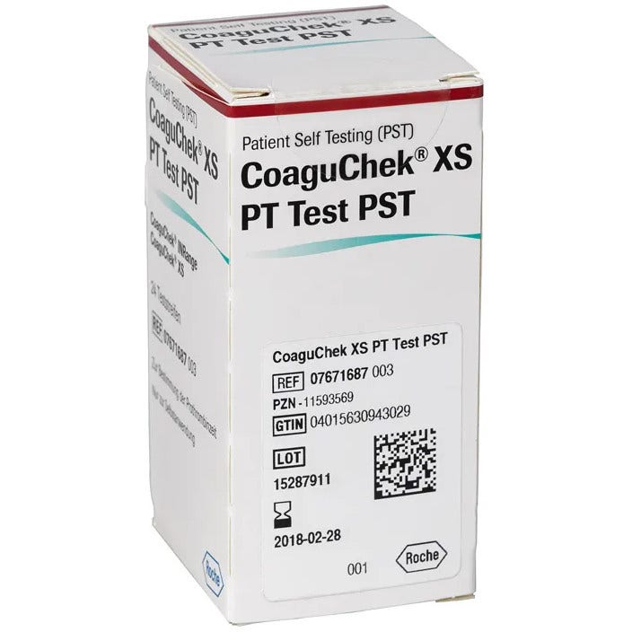 Tiras reactivas Coaguchek XS PT PST 24-1