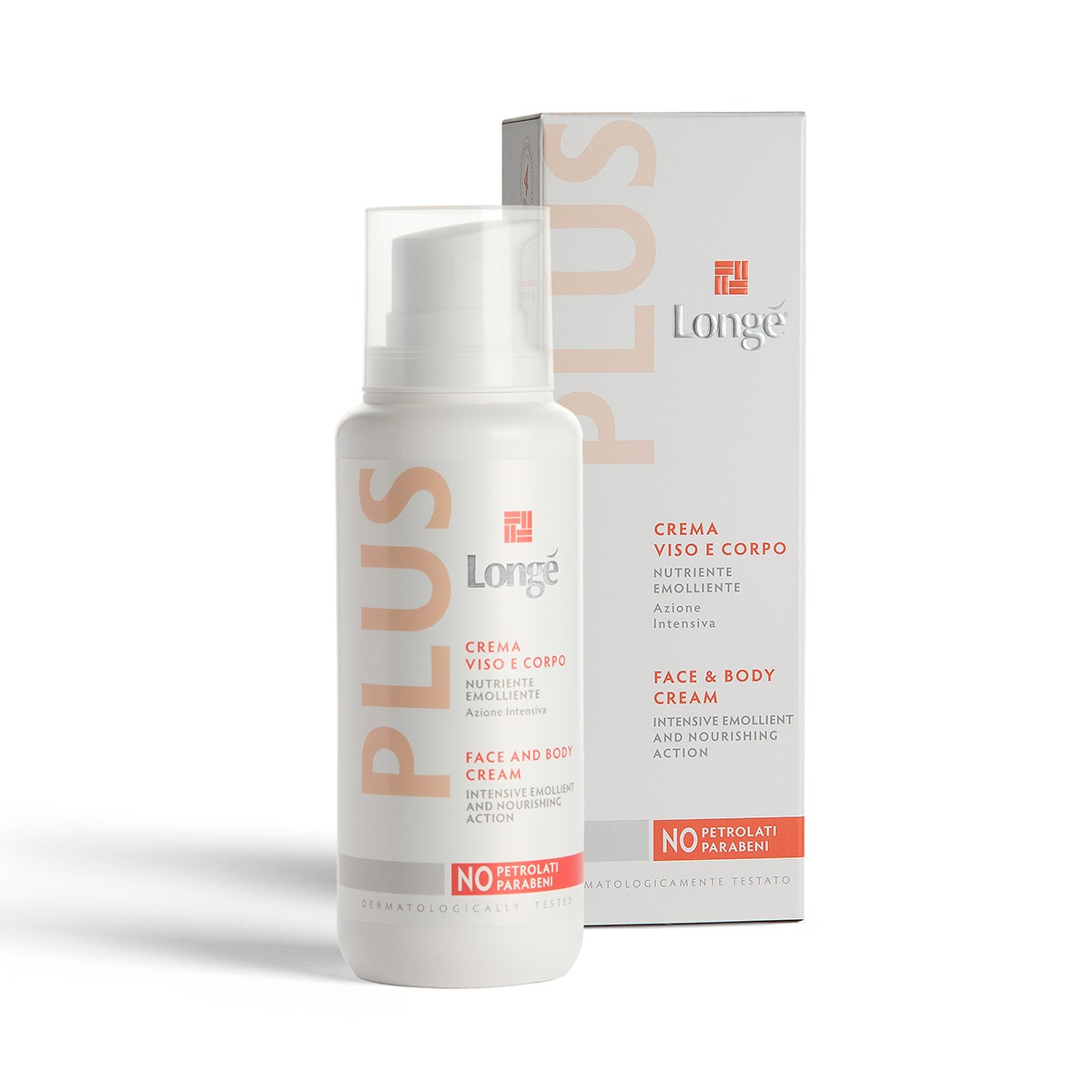 Longè Plus Crema Nutritiva Emoliente Rostro Y Cuerpo 200ml-2