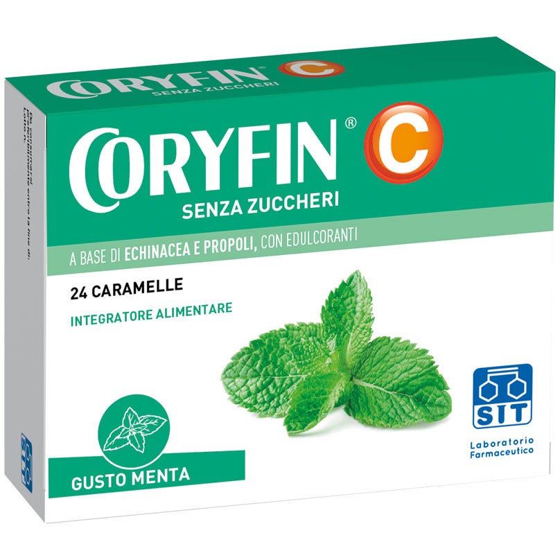 Coryfin C Mentol Sin Azúcar 24 Caramelos-3
