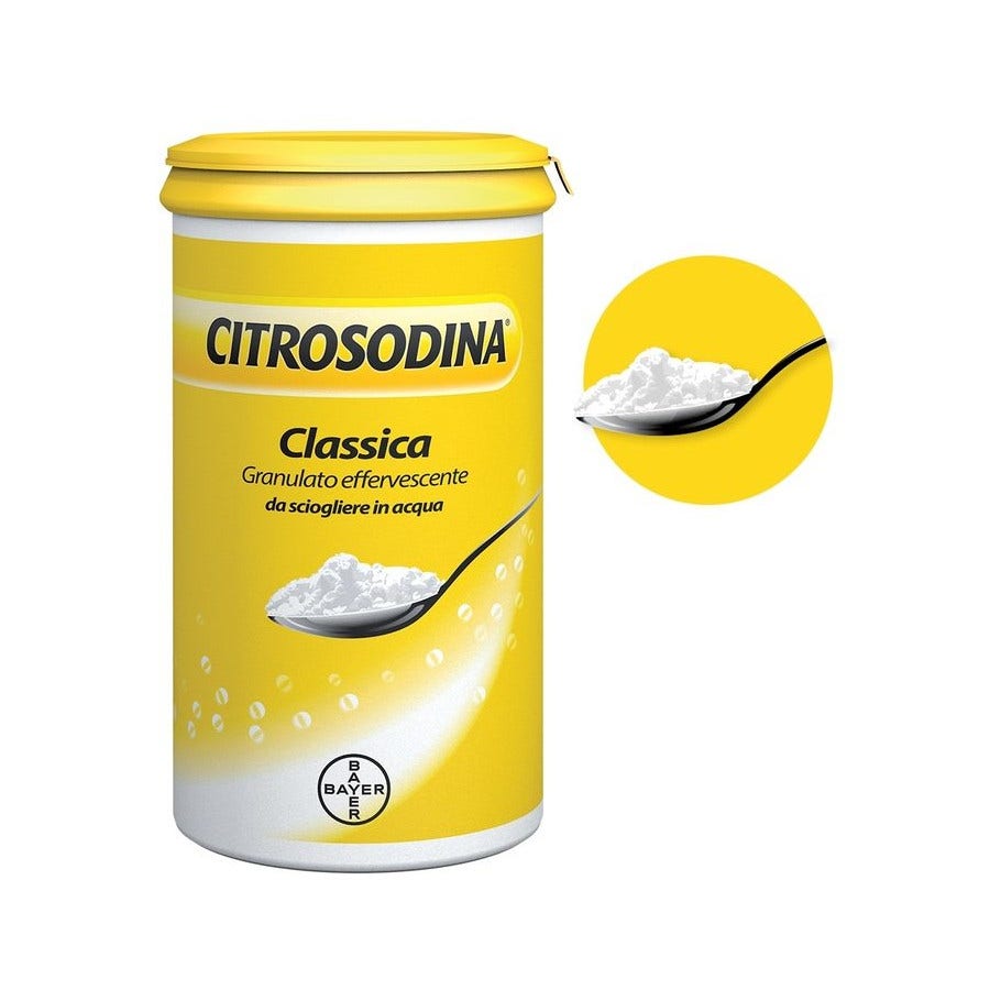 Citrosodina Granulato Effervescente Digestivo con Bicarbonato di Sodio gusto Limone 150 gr-23