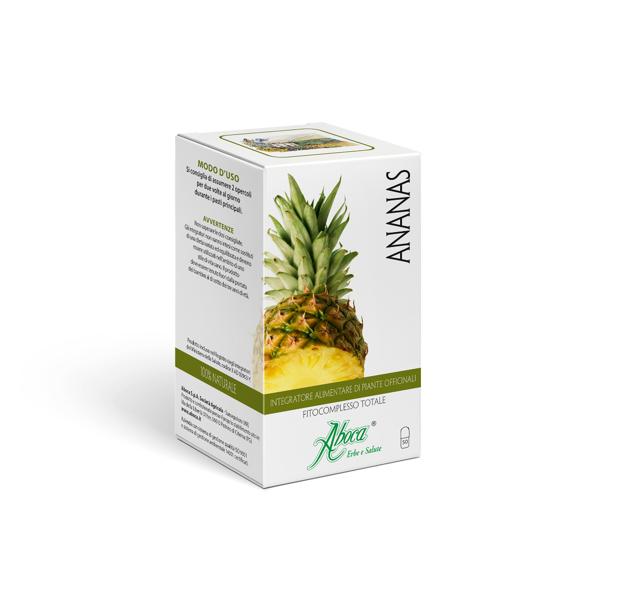 Aboca Ananas Phytocomplex 50 Cápsulas-3