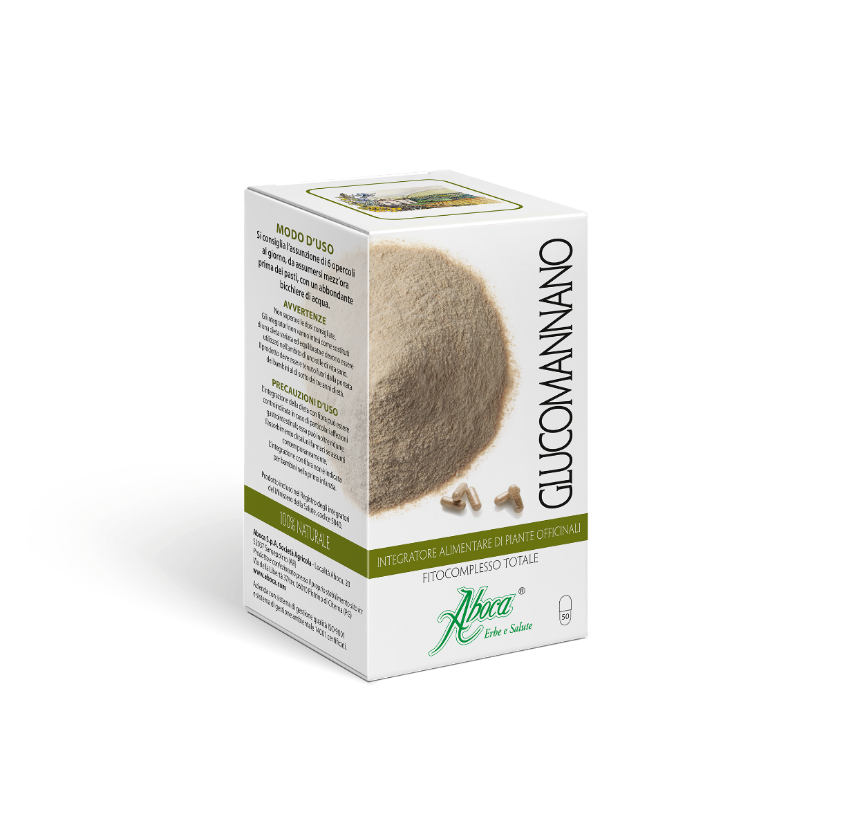 Aboca Glucomannan Phytocomplex Total 50 Cápsulas-4