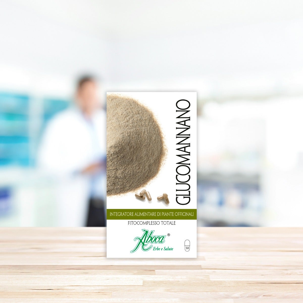 Aboca Glucomannan Phytocomplex Total 50 Cápsulas-5