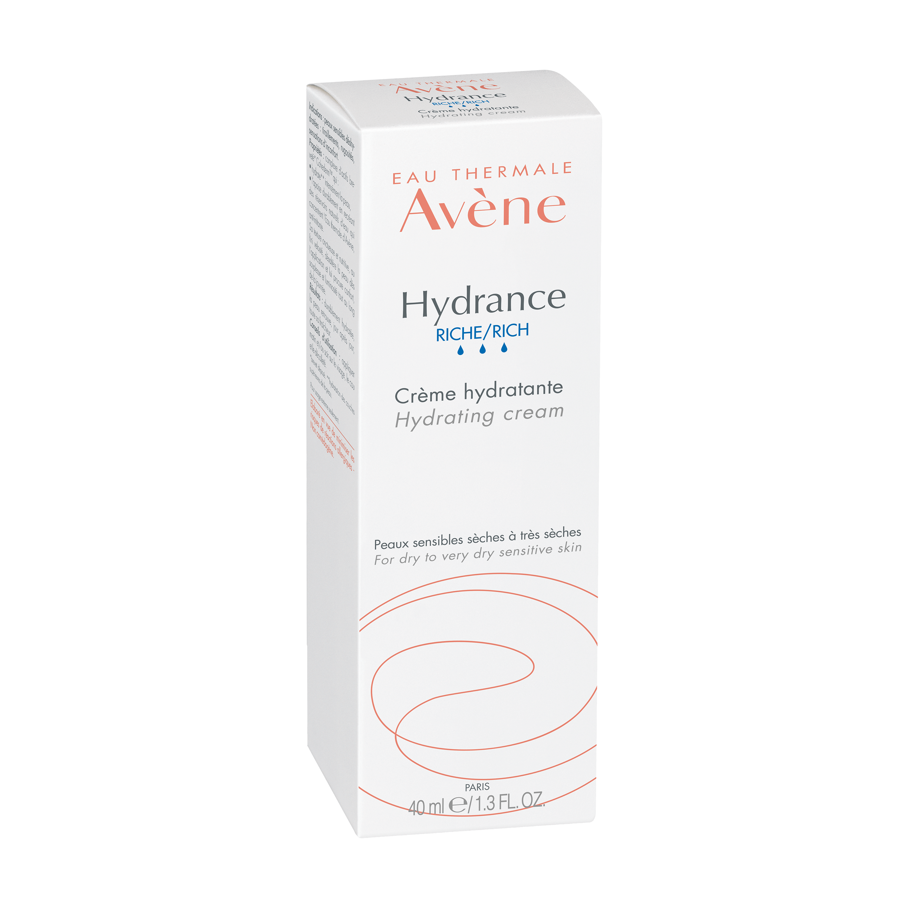 Eau Thermale Avene Hydrance Crema hidratante rica para pieles secas/muy secas 40ml-4
