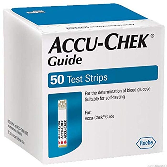 Accu-Chek Guide Medición de glucosa en sangre 50 tiras reactivas-2