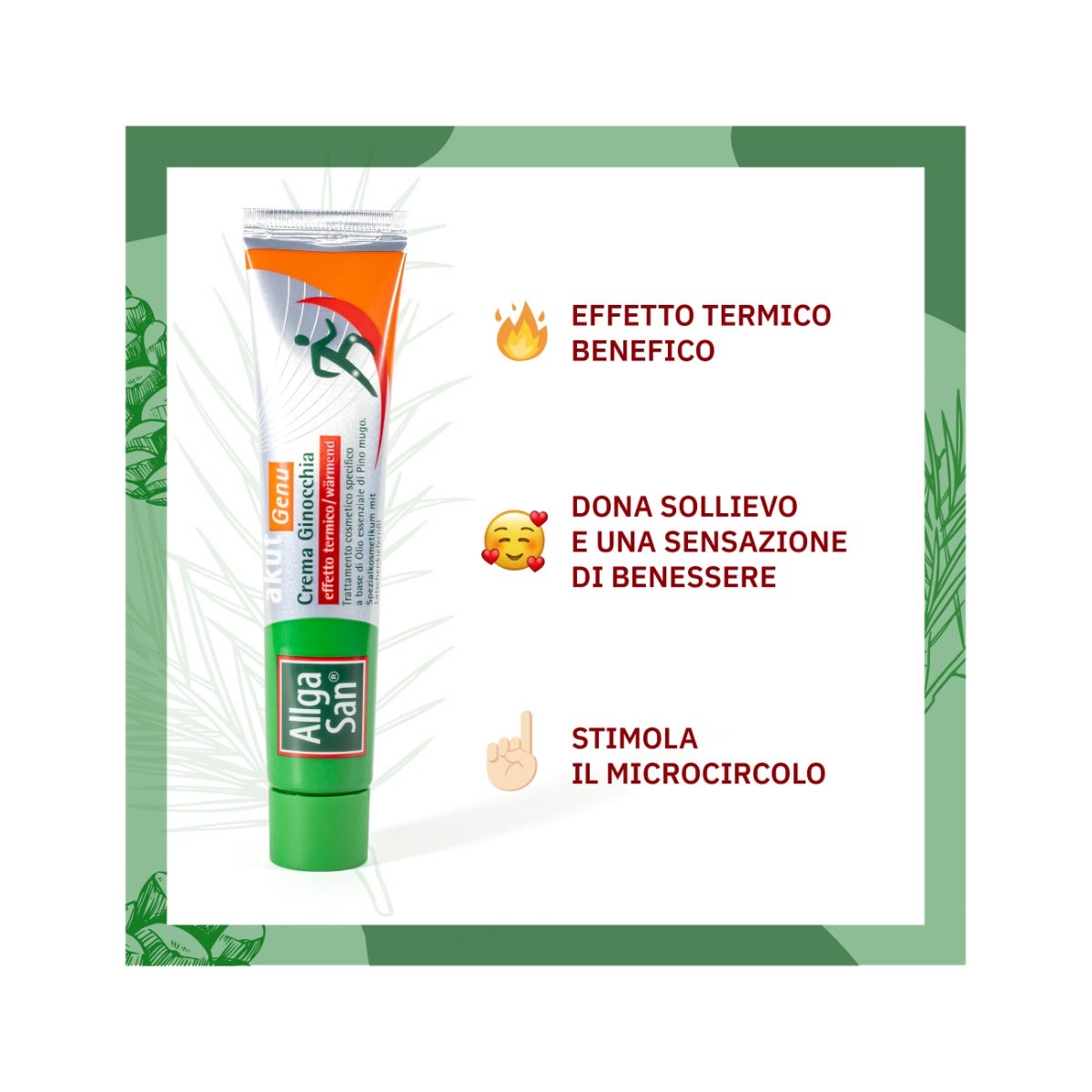AllgaSan Crema Rodillas Akut Genu Efecto Térmico 50ml-3