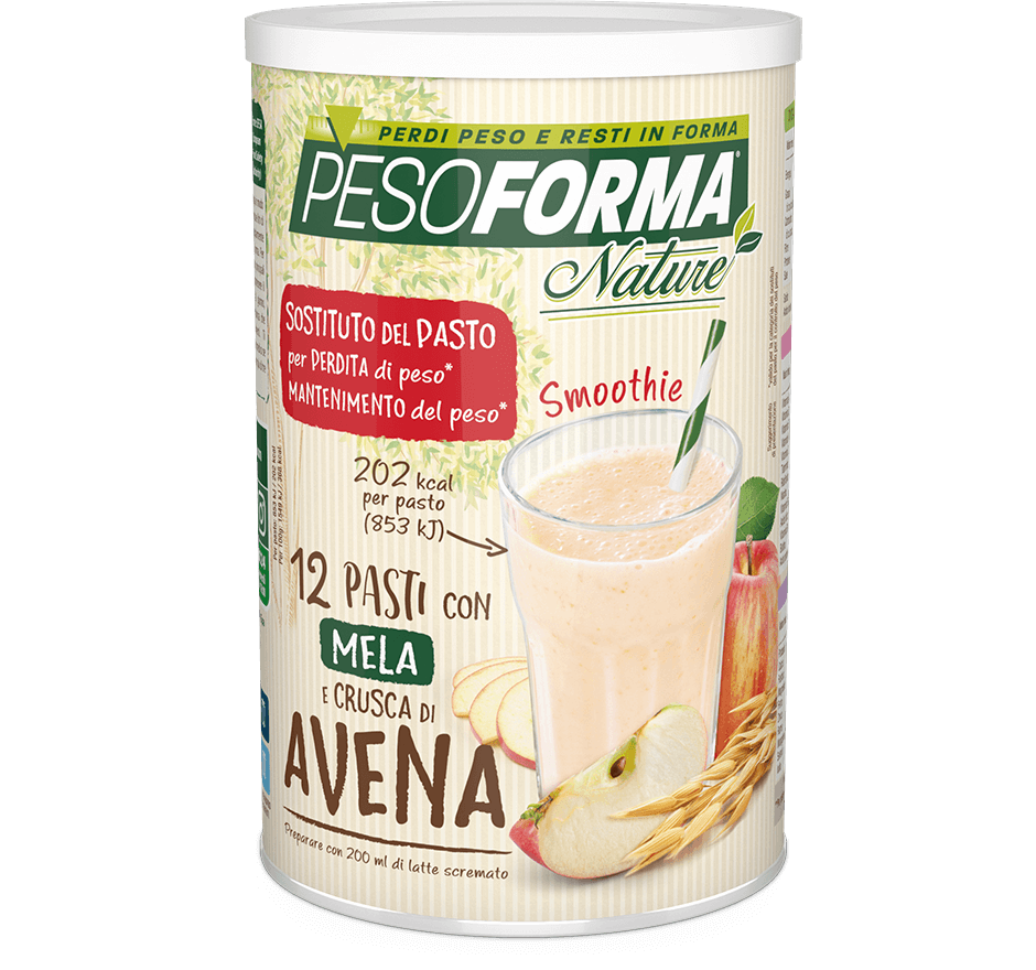Pesoforma Nature Smoothie Salvado De Manzana Avena 12 Comidas-3