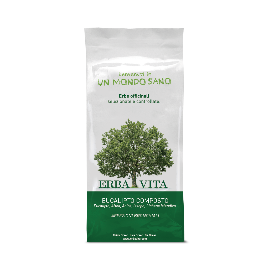 Tés de hierbas compuestos de eucalipto Erba Vita 100 g-3