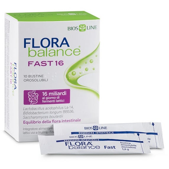 Línea Bios Florabalance Fast 10 Sobres Orosoluble T.-2