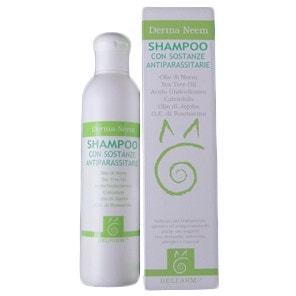 Derma Neem Champú Antiparasitario para Perros/Gatos 250ml-1
