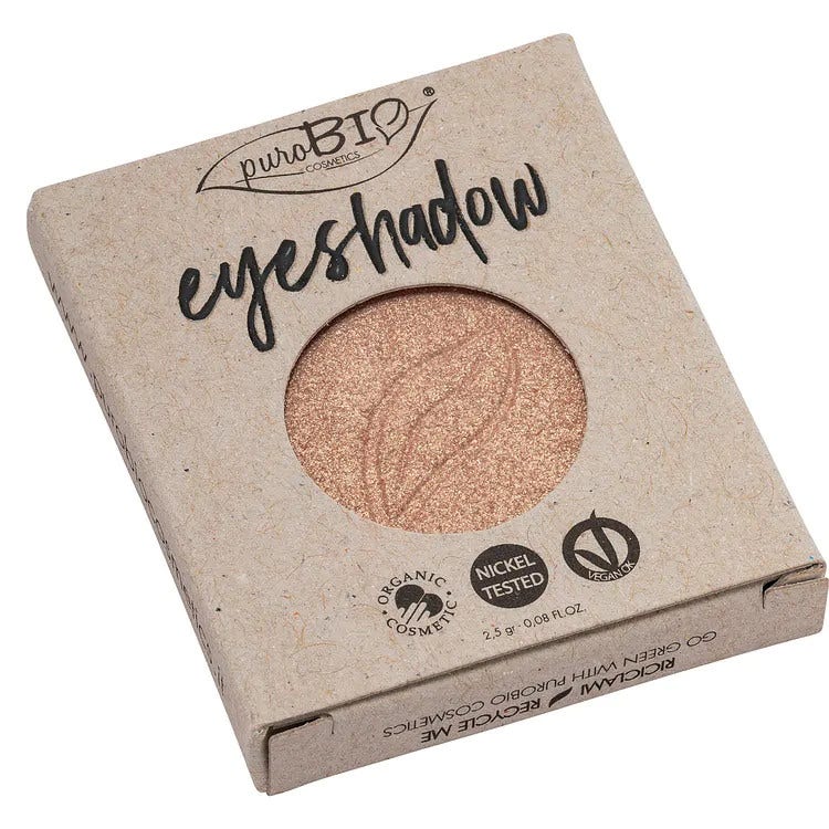 Purobio Sombra de ojos compacta Champagne Shimmer 01 Recambio 2,5g-0
