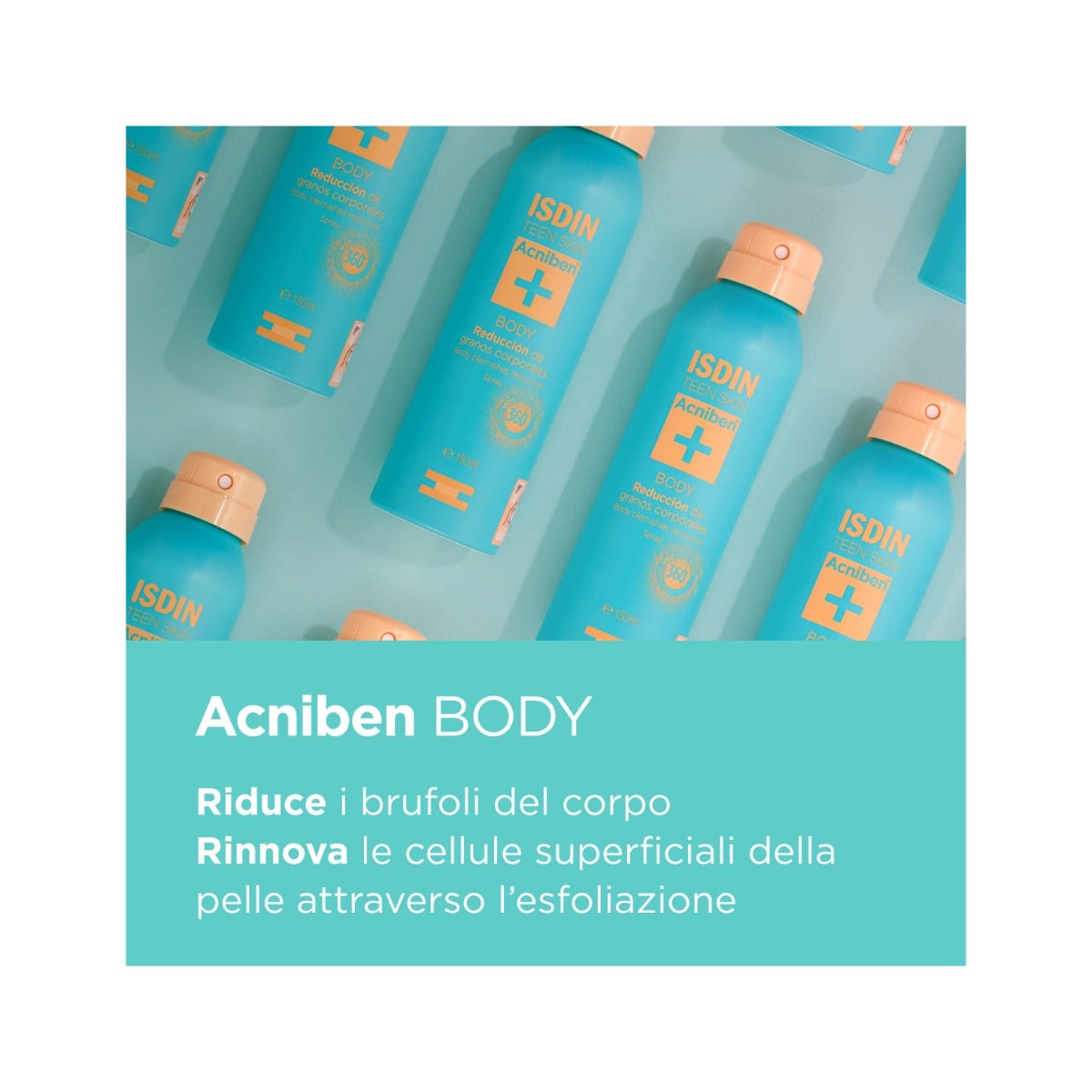 Isdin Acniben Body Spray Antiacné 150ml-9