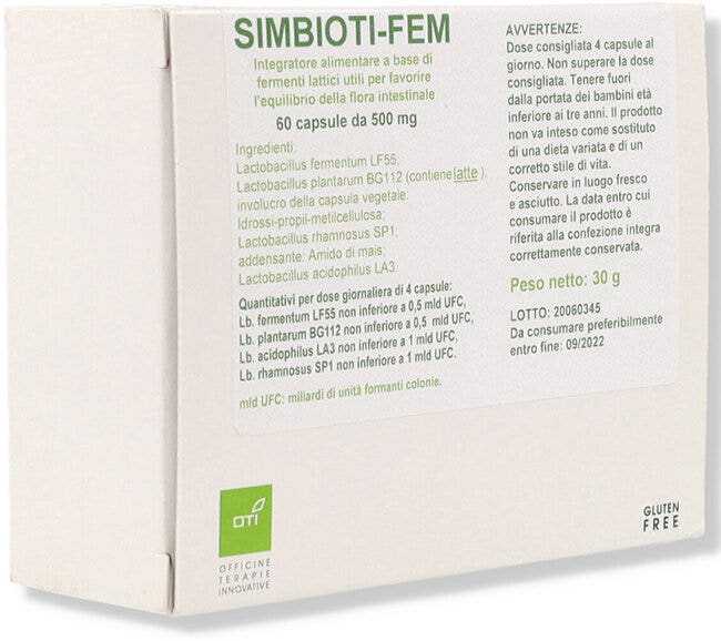 Oti Simbioti Fem 60 Cpsulas-2