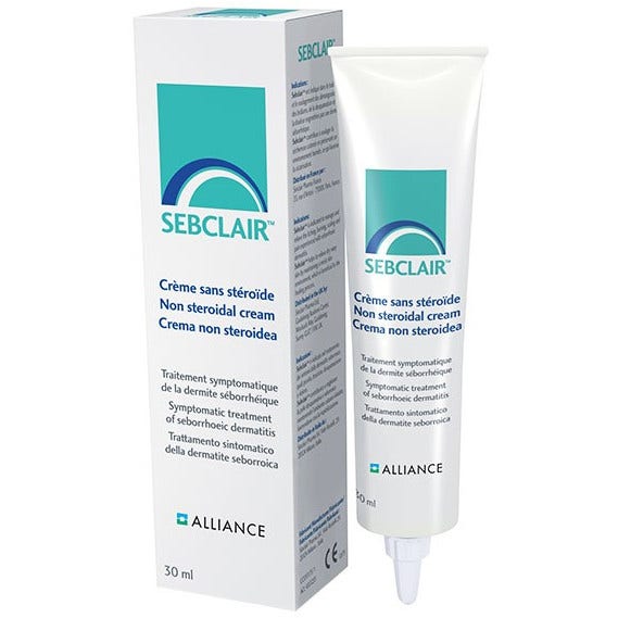 Sebclair Crema No Esteroide Tratamiento Sintomático Dermatitis Seborreica 30ml-2