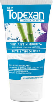 Nuevo Limpiador/exfoliante/mascarilla antiimpurezas Topexan 150ml-1