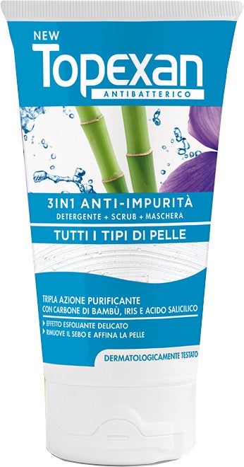 Nuevo Limpiador/exfoliante/mascarilla antiimpurezas Topexan 150ml-1
