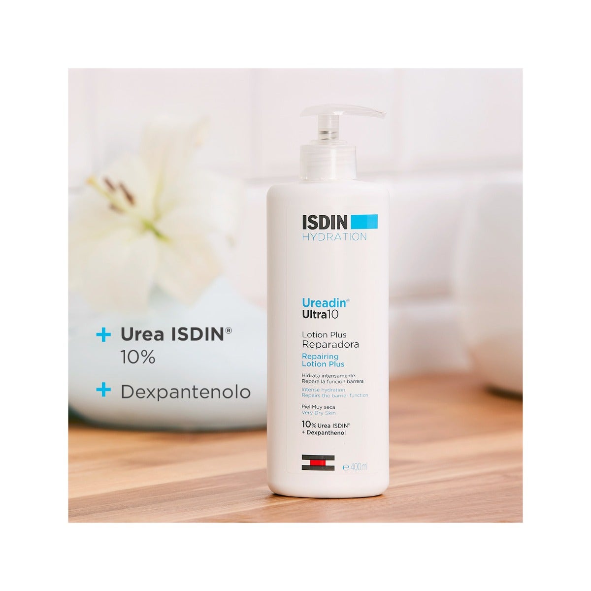 Isdin Ureadin Body Ultra 10 Loción Plus Piel Seca 400ml-6