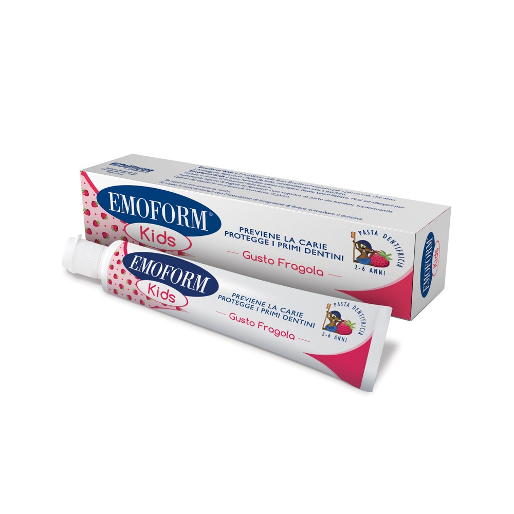 Emoform Kids Pasta Dentífrica Sabor Fresa 50ml-3