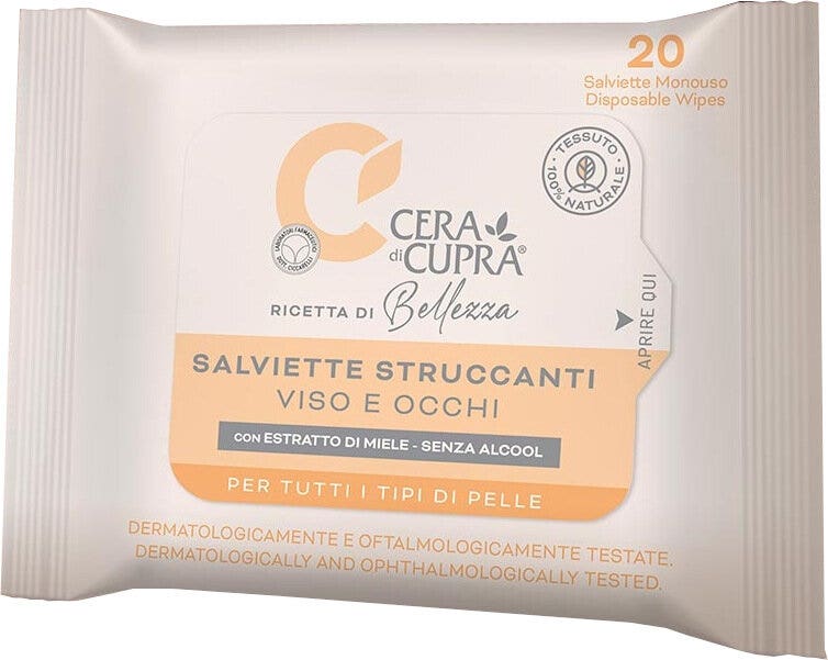 Cera Di Cupra Toallitas Desmaquillantes 20 Piezas-2