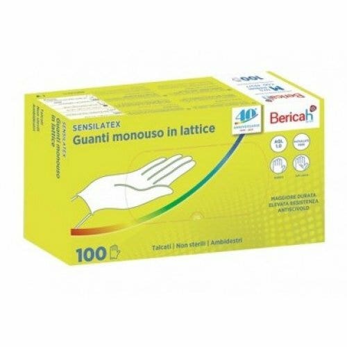 Sensilatex Guantes Látex Desechables Talla L 100 Piezas-1