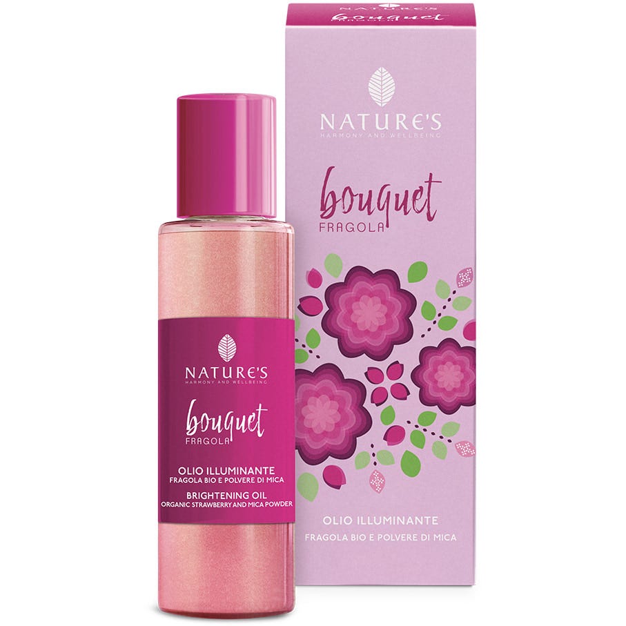 Nature's Bouquet Aceite Iluminador Fresa 100ml-1