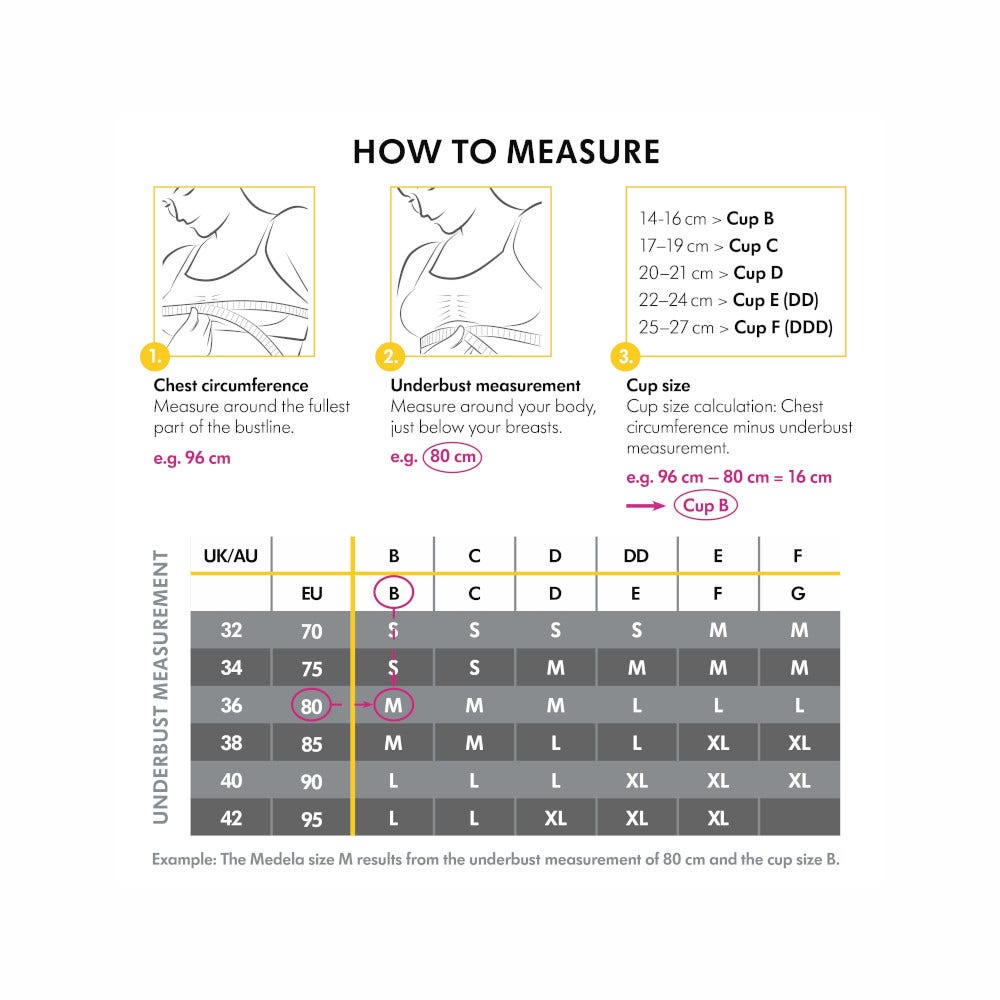 Medela Keep Cool Sleep Sujetador Embarazo/Lactancia Color Blanco Talla M-3