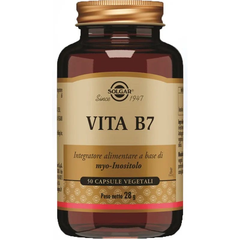 Solgar Vita B7 50 Cápsulas Vegetales-2
