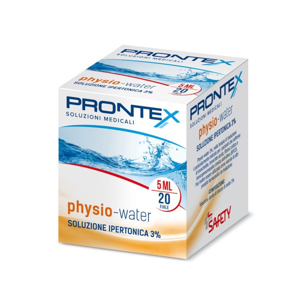 Prontex Physio-Agua Solución Hipertónica 3% 20 Viales de 5ml-1