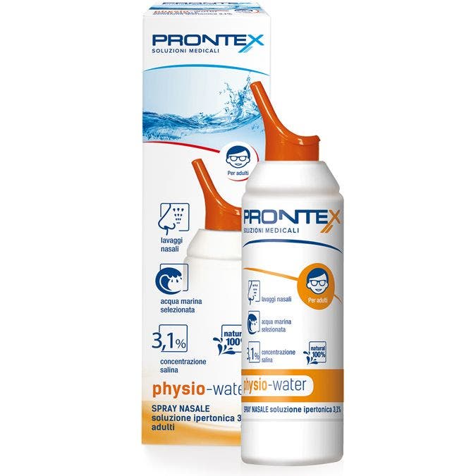 Prontex Physio-Water Solución Hipertónica 3,1% Spray Nasal Adultos 100ml-1