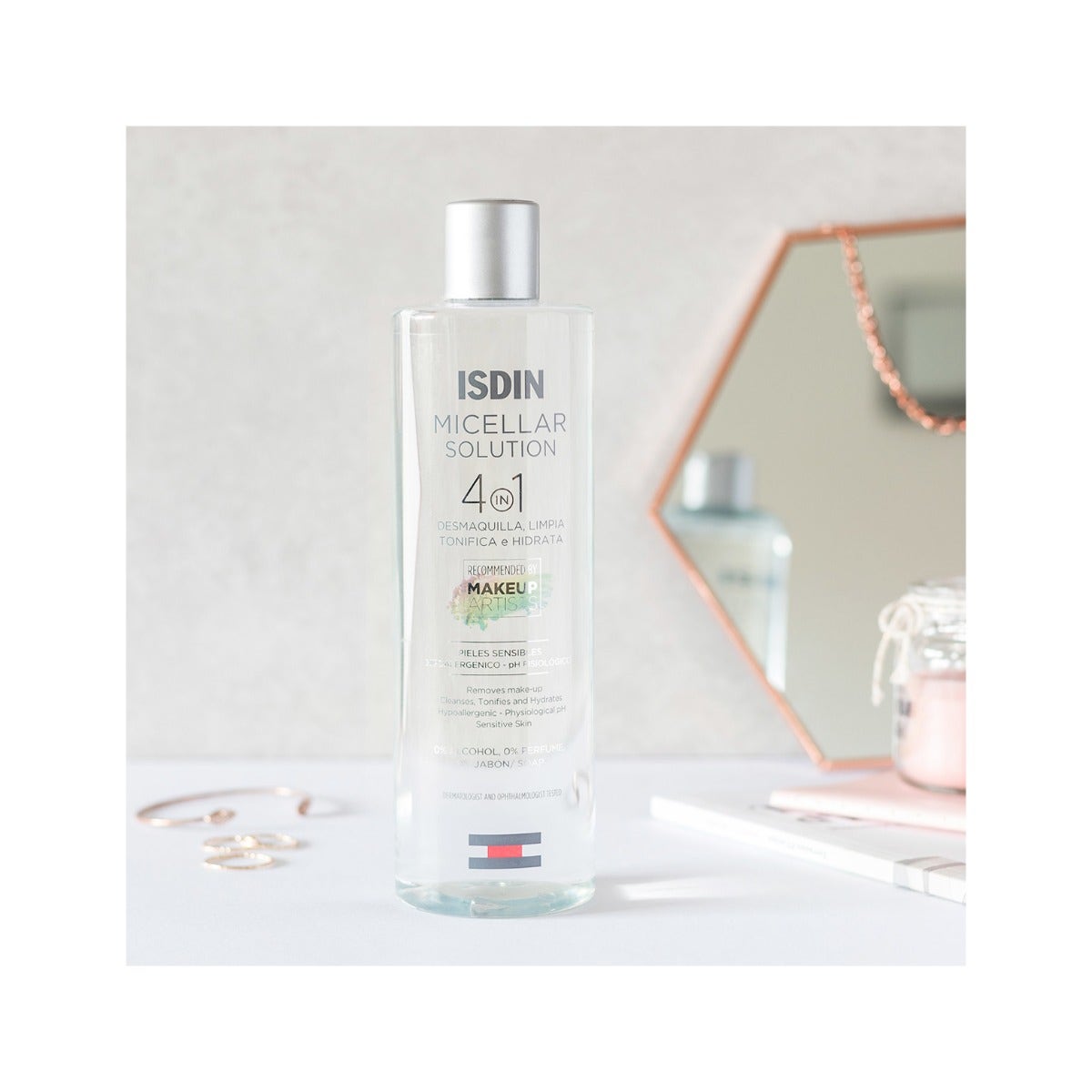 Isdin Solución Micelar Limpieza Facial Hidratante 400ml-9