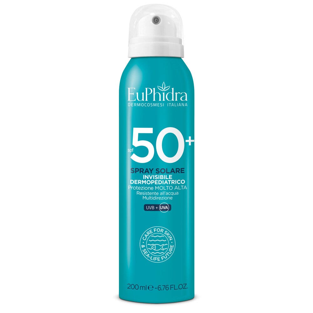Euphidra Invisible Dermopediatrico Solar Spray 200ml SPF50+-1