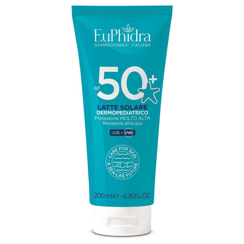 Euphidra Leche Solar Dermopediatrica SPF50+ tubo 200ml-1