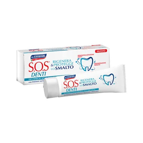 SOS Dientes Pasta de Dientes Regenera el Esmalte 75ml-2
