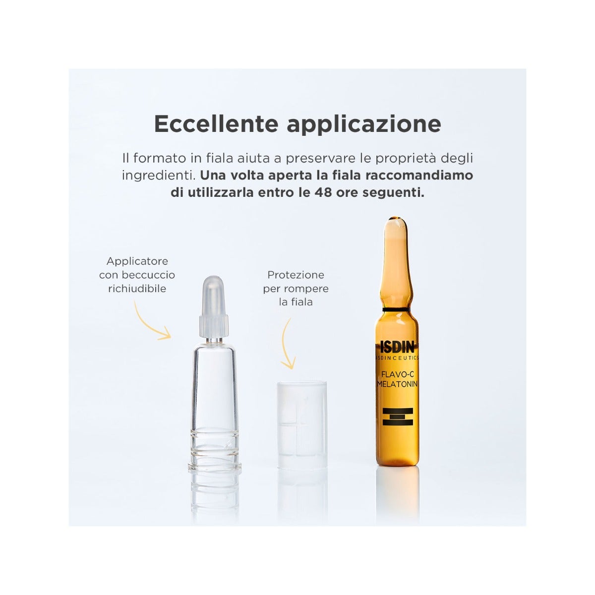 Isdin Isdinceutics Flavo-C Melatonina Rostro 30 Viales-8