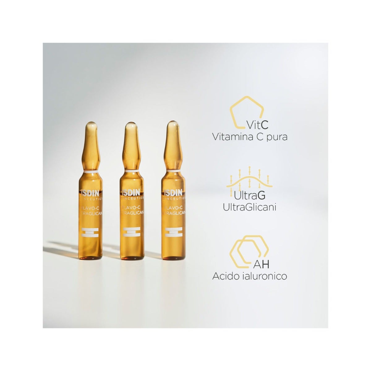 Isdin Isdinceutics Flavo-C Ultraglican Rostro 30 Viales-6