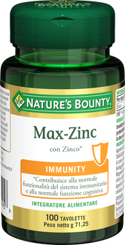 Nature's Bounty Max-Zinc 100 tabletas-1