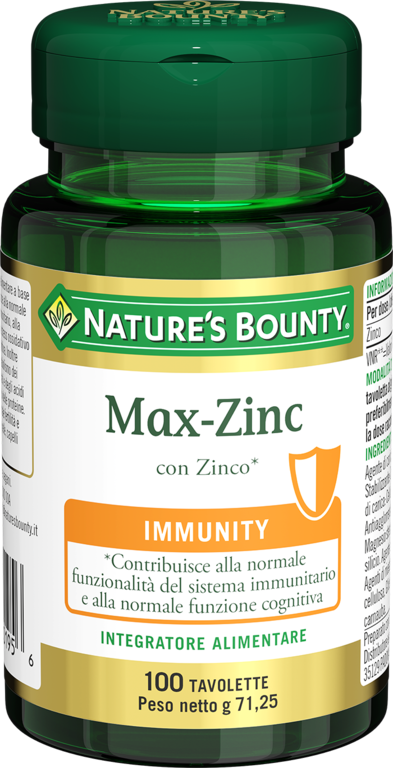 Nature's Bounty Max-Zinc 100 tabletas-1