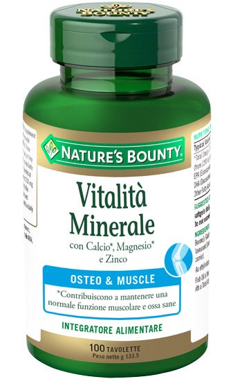 Nature's Bounty Mineral Vitality 100 tabletas-1