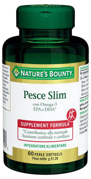 Nature's Bounty Fish Slim 60 perlas cápsulas blandas-1