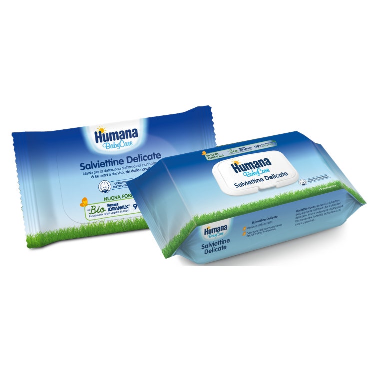Humana Baby Care Toallitas Delicadas 20 Piezas-1