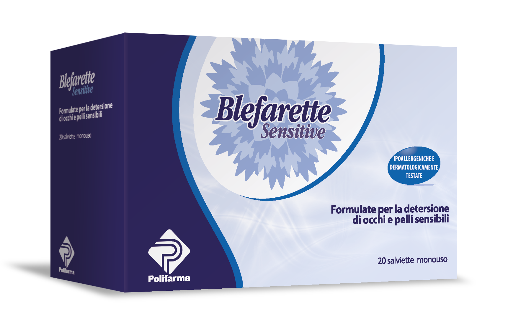 Blefarette Toallitas Sensibles 20 Piezas-2