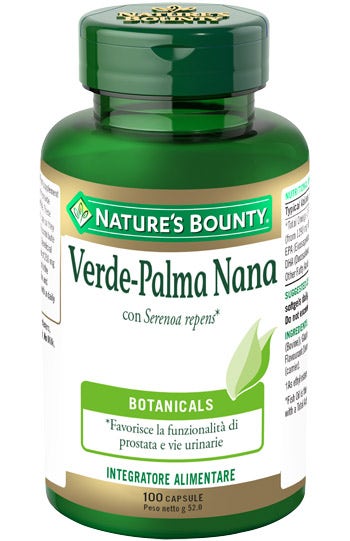 Nature's Bounty Green-Palmera 100 Cápsulas-1