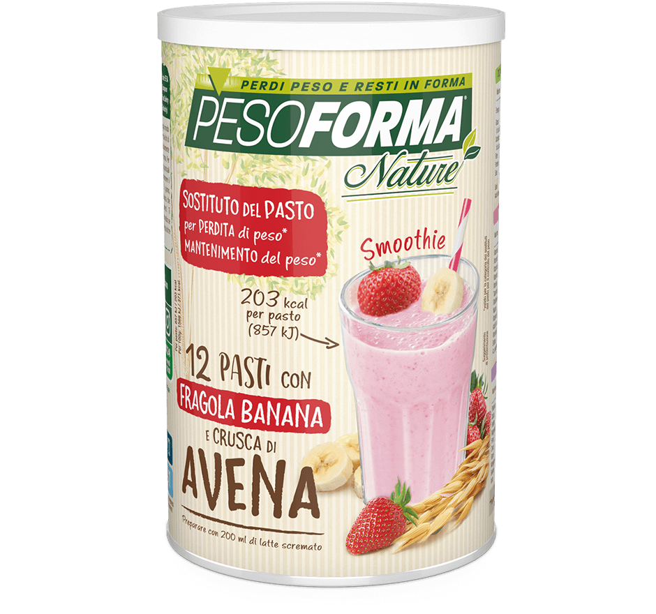 Pesoforma Nature Smoothie Fresa Y Plátano 12 Comidas-4