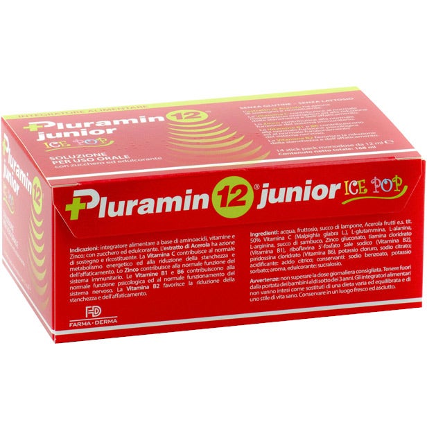 Pluramin 12 Junior Paquete de 14 Stick-1
