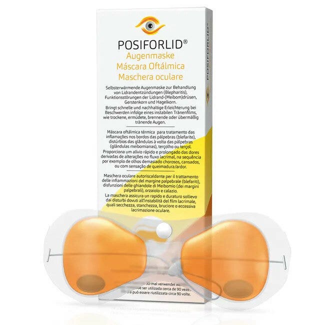 Posiforlid Mascarilla Contorno de Ojos Tratamiento Térmico 2 Piezas-2