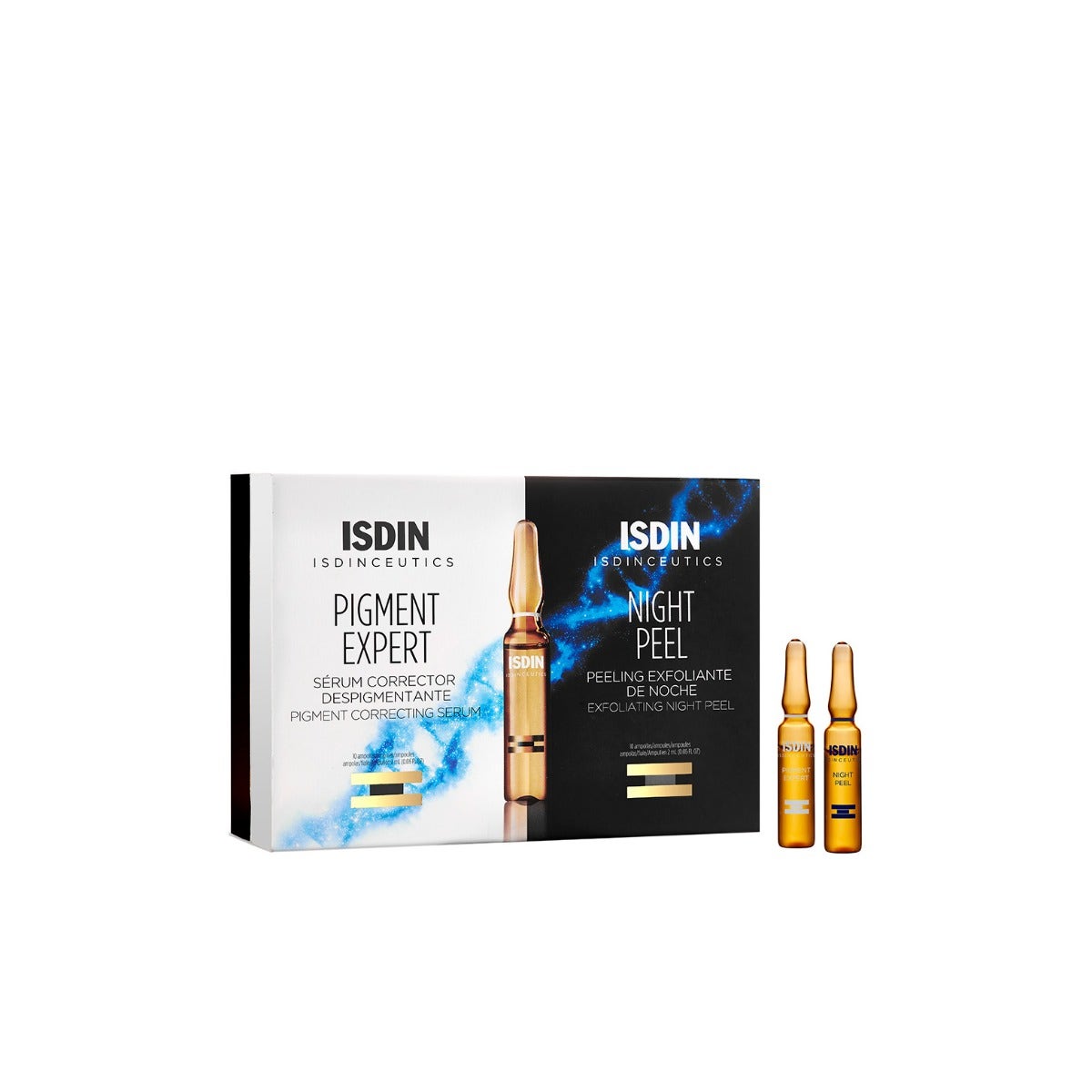 Isdin Isdinceutics Pigment Expert E Night Peel 10 Ampollas Día + 10 Ampollas Noche-2